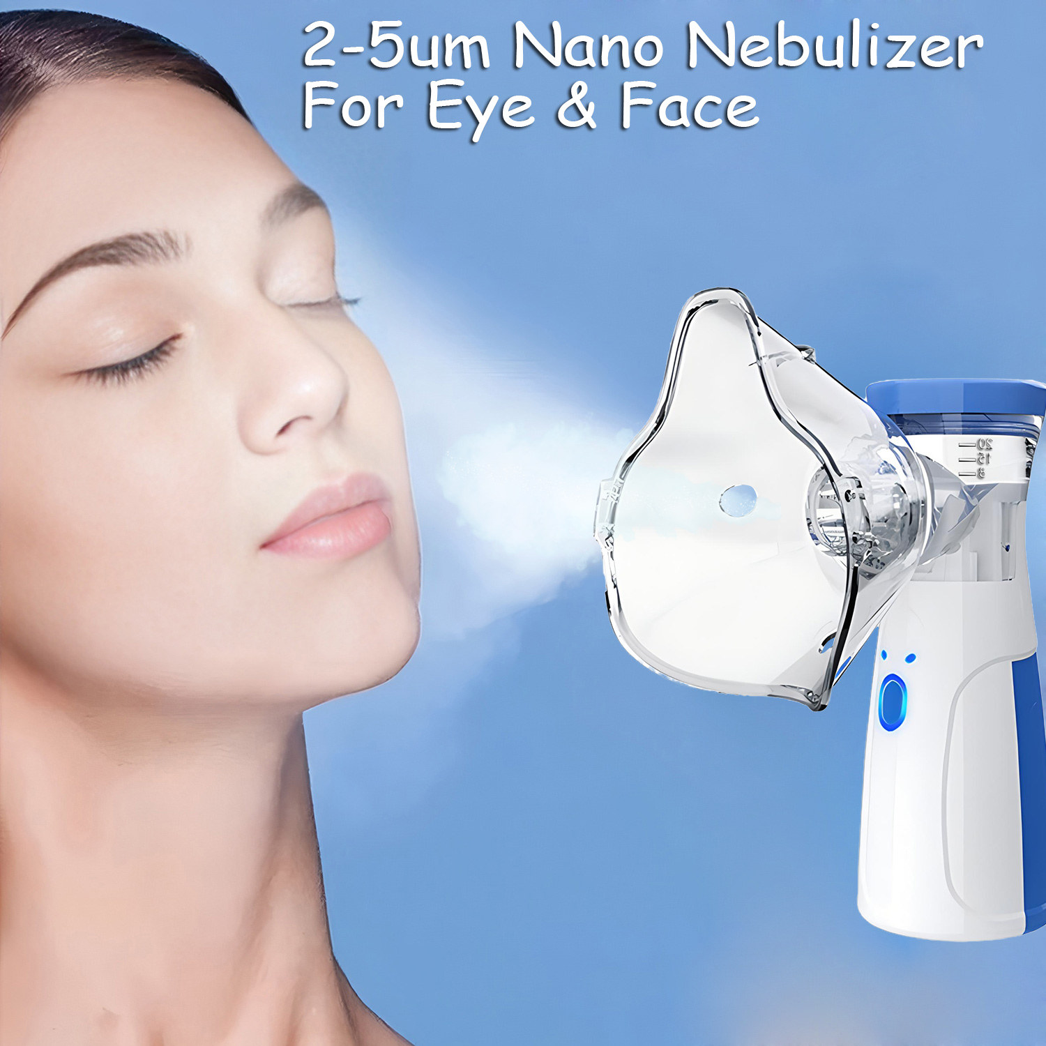 Facial Steamer Nano - جهاز ترطيب محمول صغير، جهاز بخار