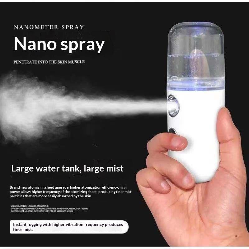 Facial Steamer Nano - مجموعة واحدة من جهاز رش الرذاذ