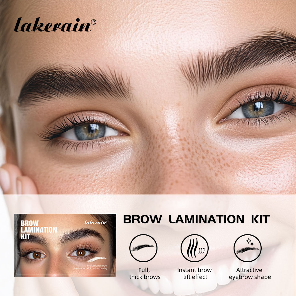 شبه دائمة الحاجب رفع تجعيد الح - مراجعة Brow Lamination Kit وسعره