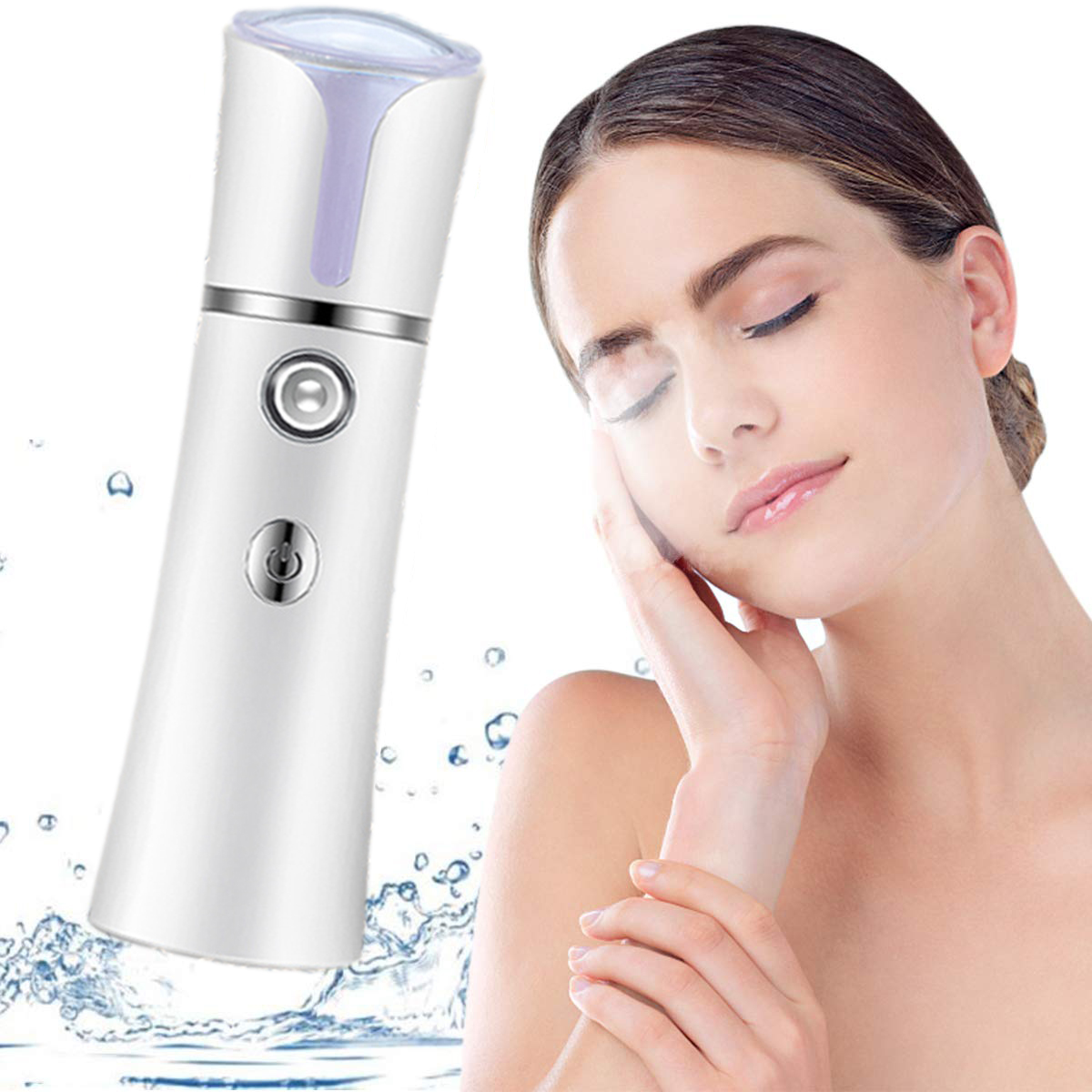 نانو ميست بخاخ الوجه USB المرط - مراجعة Facial Steamer Nano وسعره