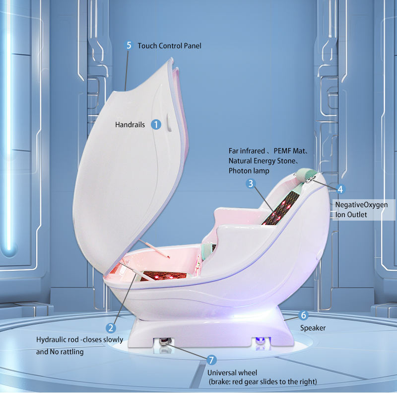 كبسولة سبا جلوسية بالأشعة تحت  - مراجعة Wellness Spa And Salon وسعره