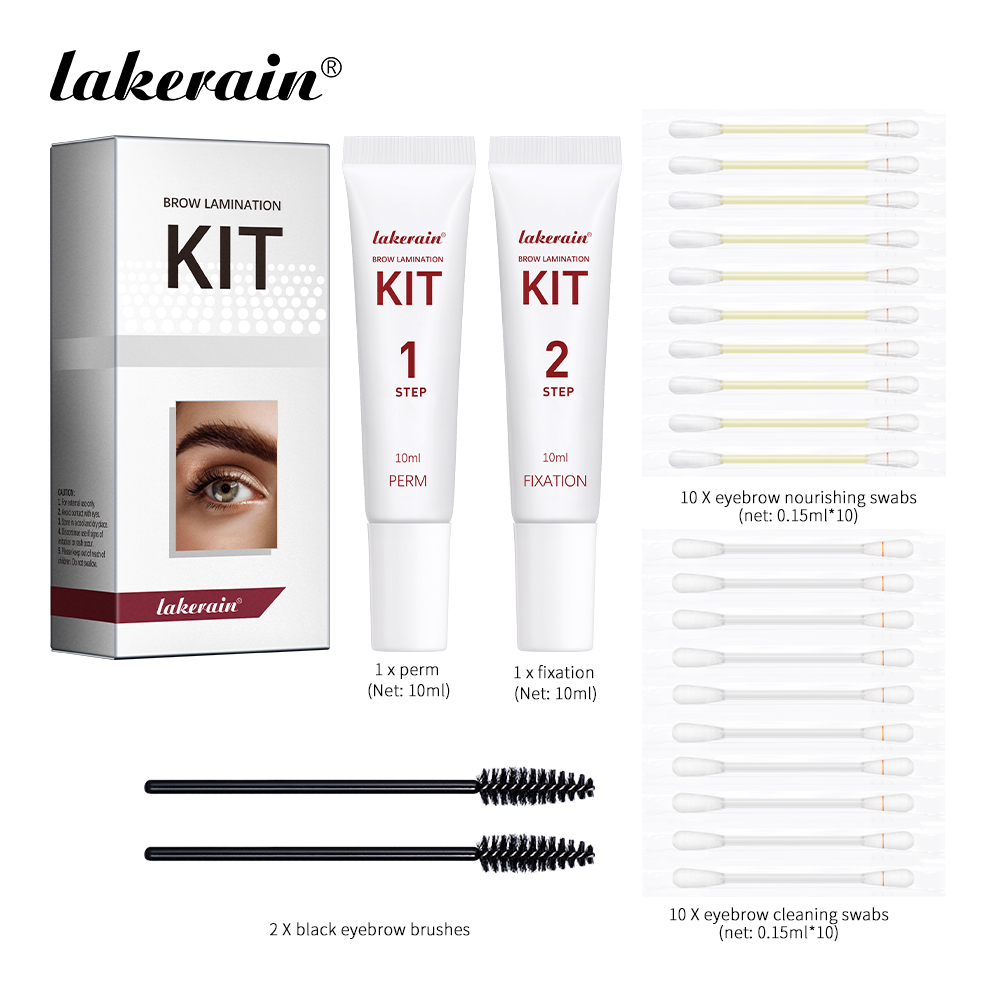 مجموعة تصفيح الحواجب شبه دائمة - مراجعة Brow Lamination Kit وسعره