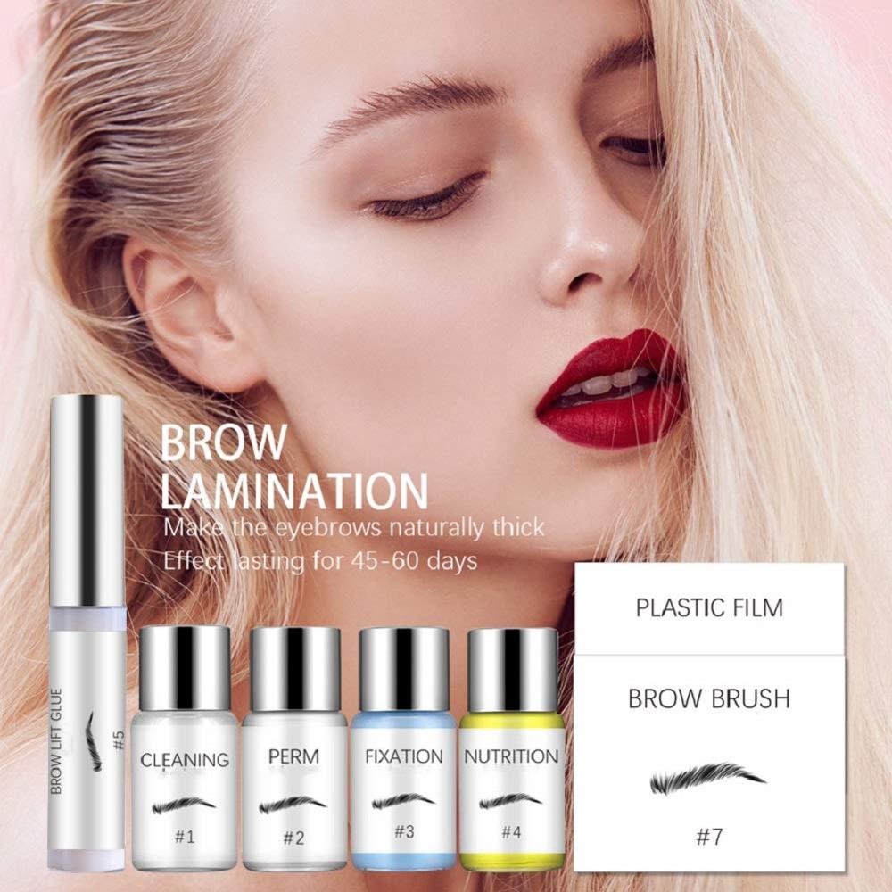 مجموعة تصفيح الحاجب شبه الدائم - مراجعة Brow Lamination Kit وسعره