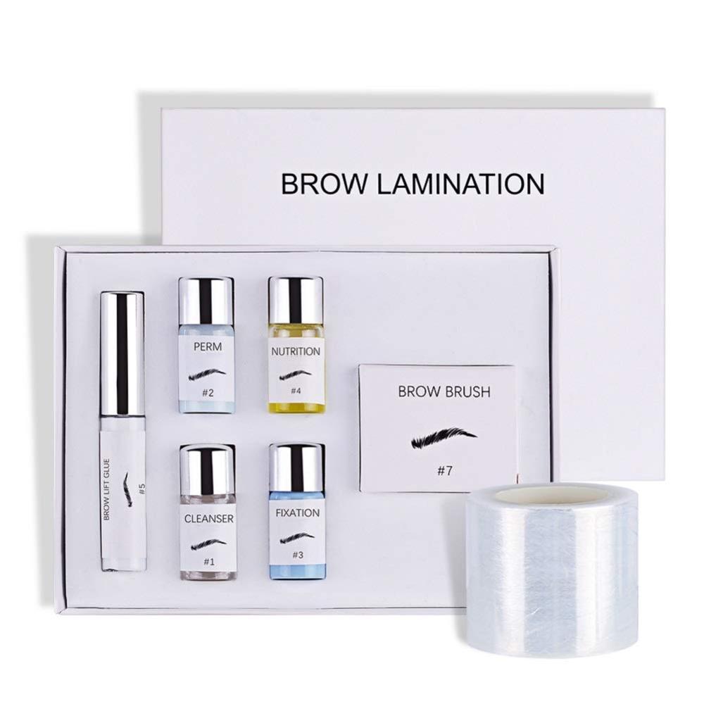 مجموعة تصفيح الحاجب شبه الدائم - مراجعة Brow Lamination Kit وسعره