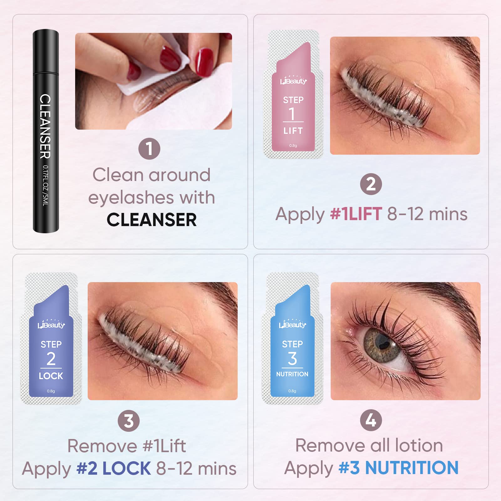 Libeauty 20 أجزاء/وحدة 10-12 د - مراجعة Brow Lamination Kit وسعره