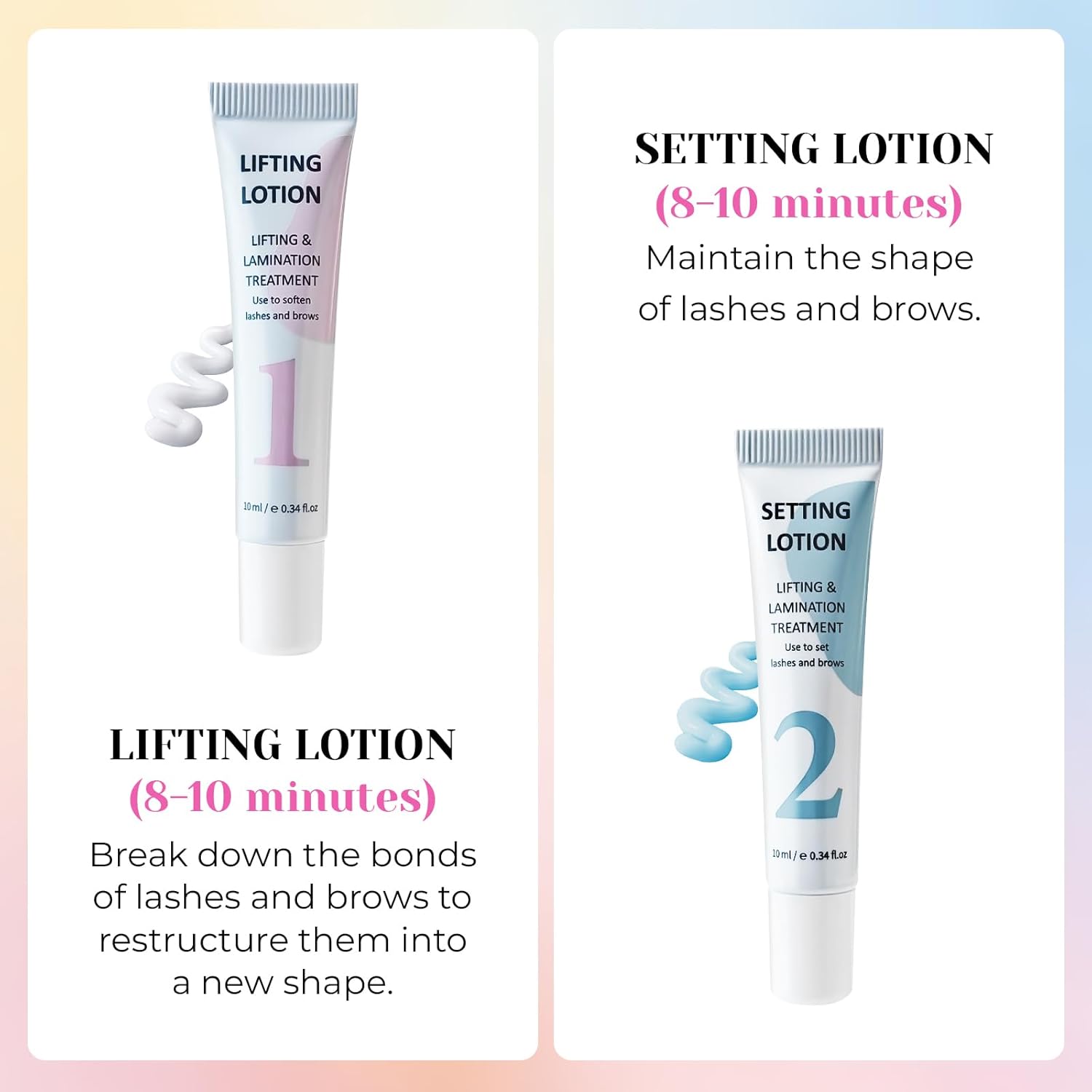 LOMANSA 10 مللي مجموعة أنبوب ت - مراجعة Brow Lamination Kit وسعره