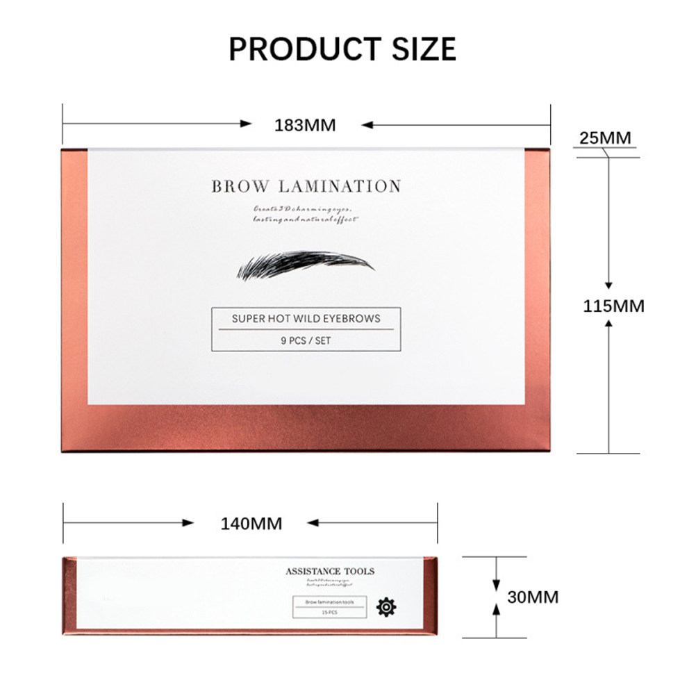 مجموعة أدوات تصفيف الحواجب الم - مراجعة Brow Lamination Kit وسعره