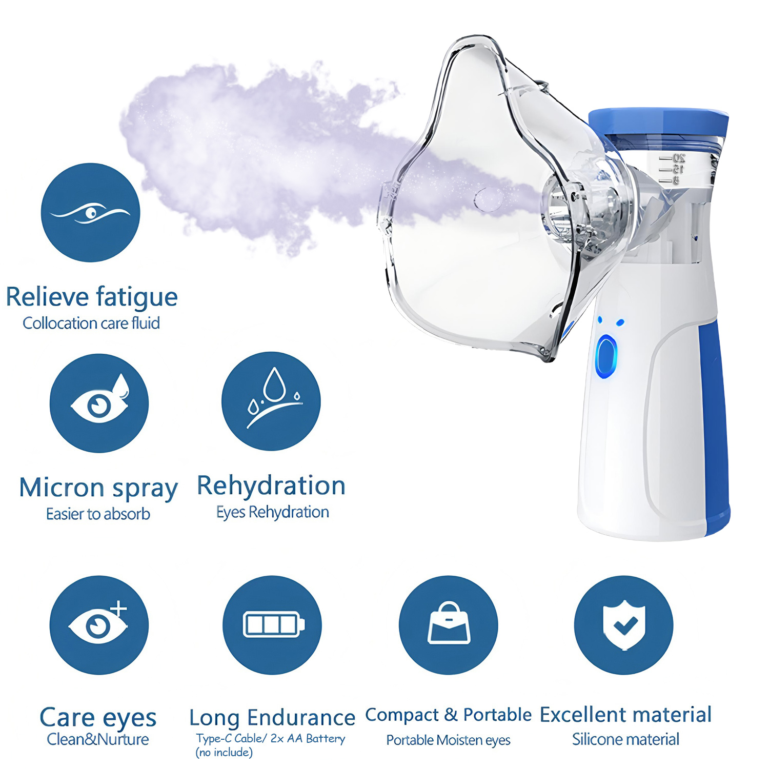 جهاز ترطيب محمول صغير، جهاز بخ - مراجعة Facial Steamer Nano وسعره