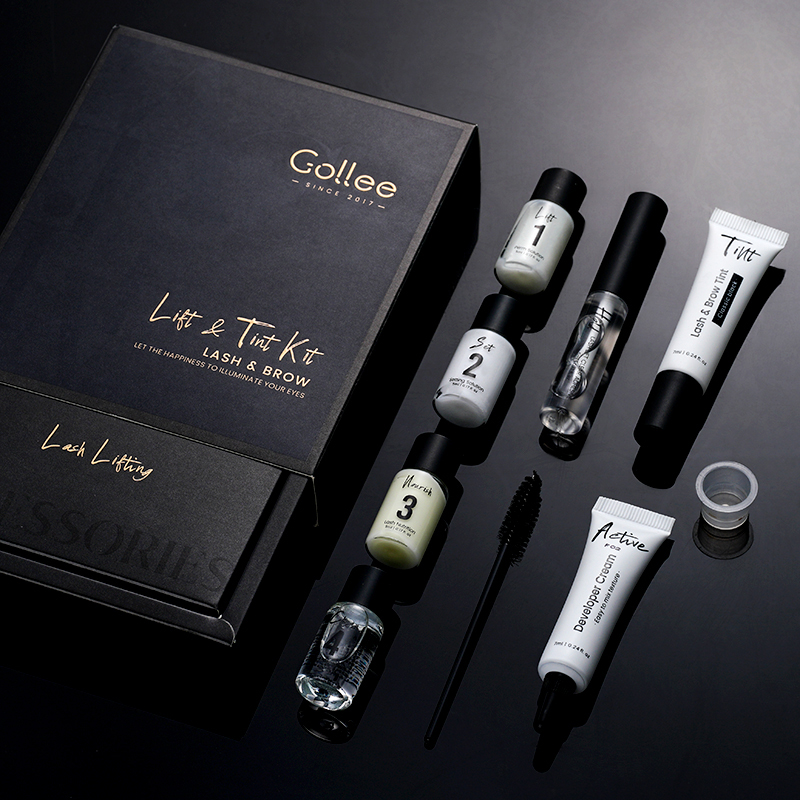 مجموعة أدوات تصفيح الحواجب Gol - مراجعة Brow Lamination Kit وسعره