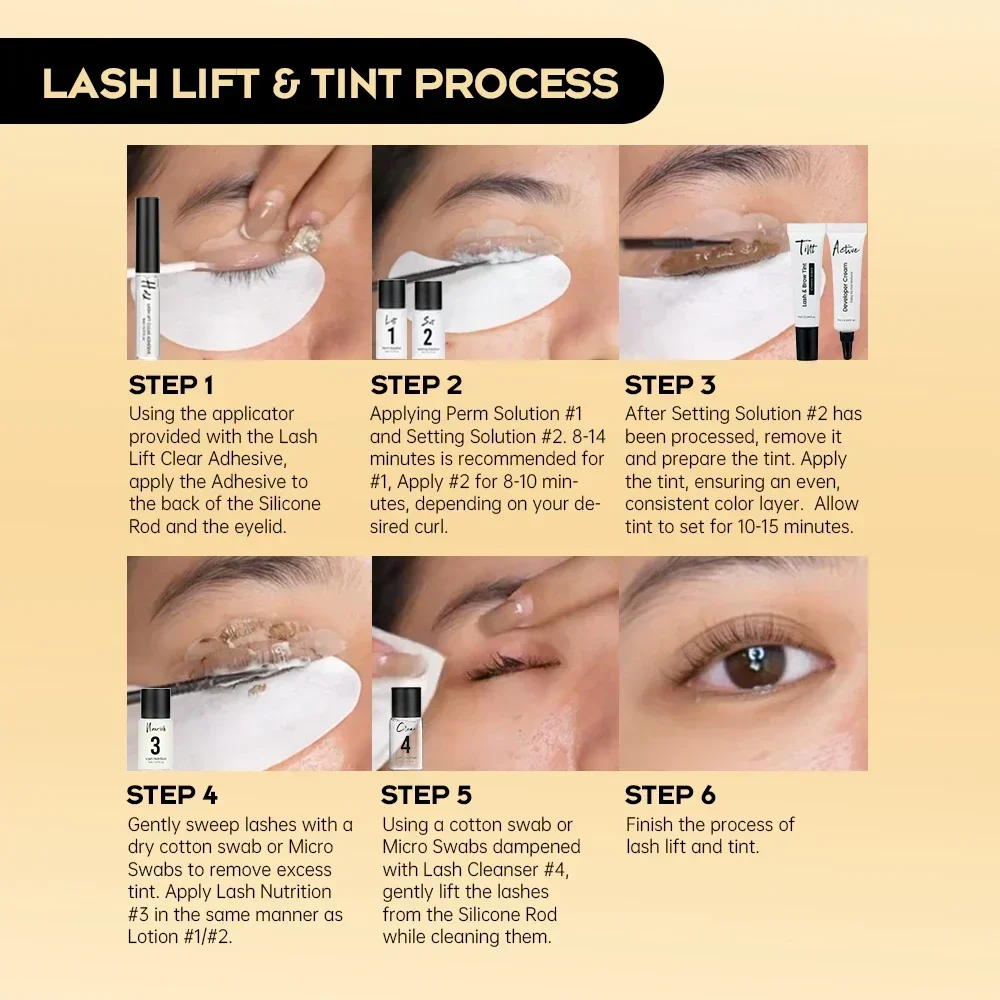 مجموعة أدوات تصفيح الحواجب Gol - مراجعة Brow Lamination Kit وسعره