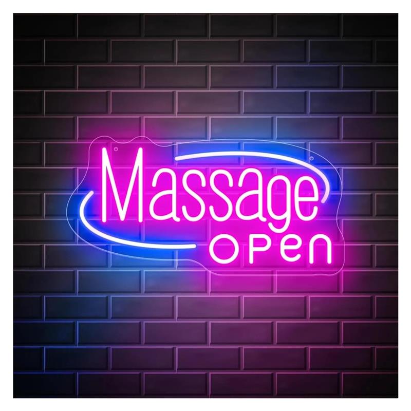 لافتة نيون لغرفة التدليك، لافت - مراجعة Spa Wellness Day وسعره