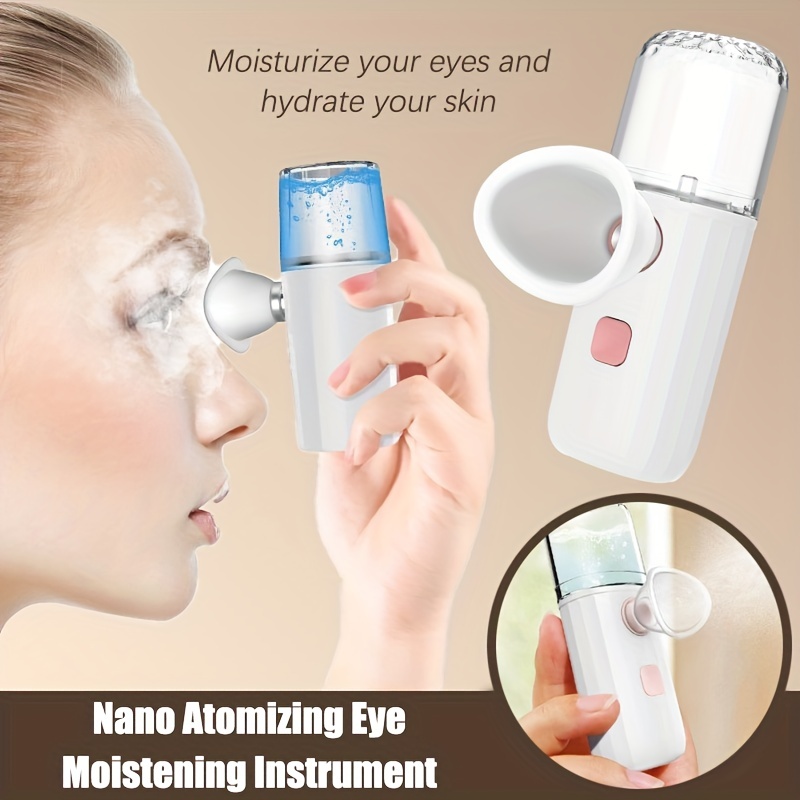 نانو التفتيت العين أداة ترطيب  - مراجعة Facial Steamer Nano وسعره