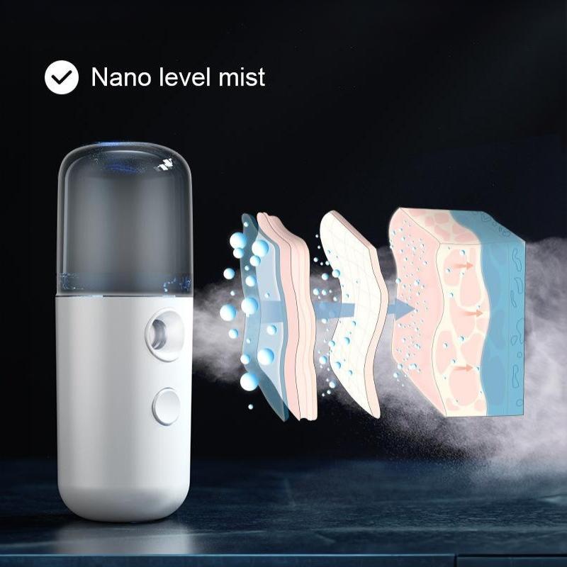 مجموعة واحدة من جهاز رش الرذاذ - مراجعة Facial Steamer Nano وسعره