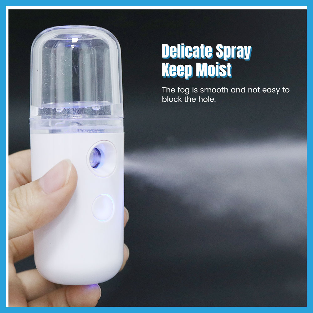 2/1 قطعة بخاخ وجه نانو قابل لإ - مراجعة Facial Steamer Nano وسعره