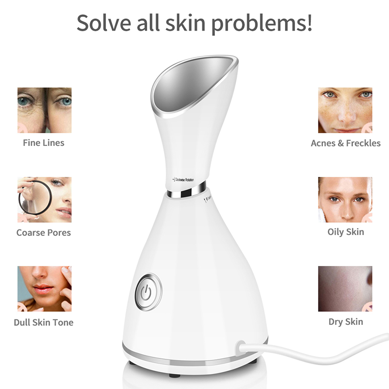 جهاز تبخير الوجه المحمول بتقني - مراجعة Facial Steamer Nano وسعره