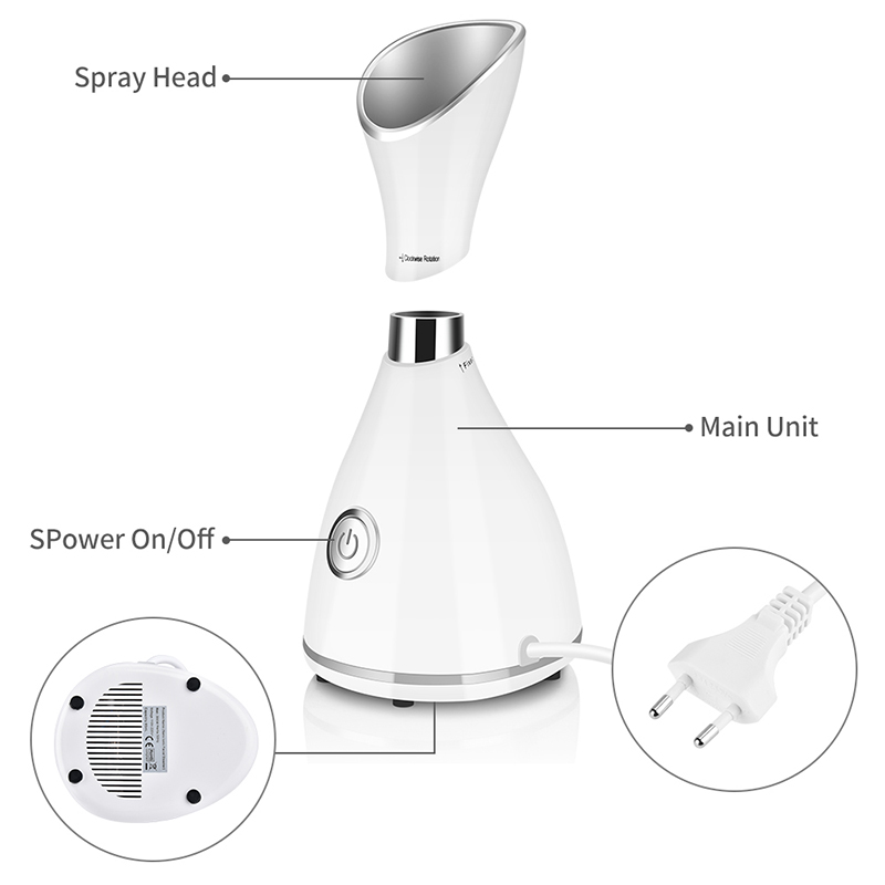 جهاز تبخير الوجه المحمول بتقني - مراجعة Facial Steamer Nano وسعره